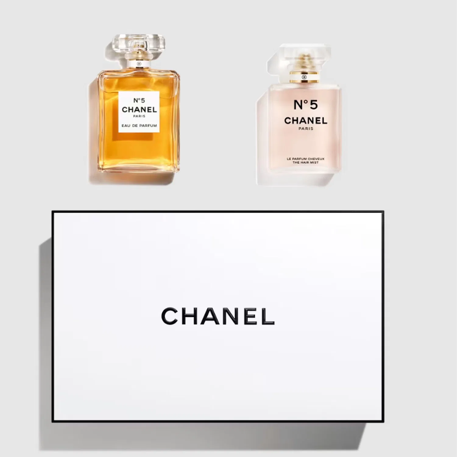 Набор духов и парфюмированного спрея для волос Size 5 Classic 50мл + 35мл CHANEL, Black — фото 4