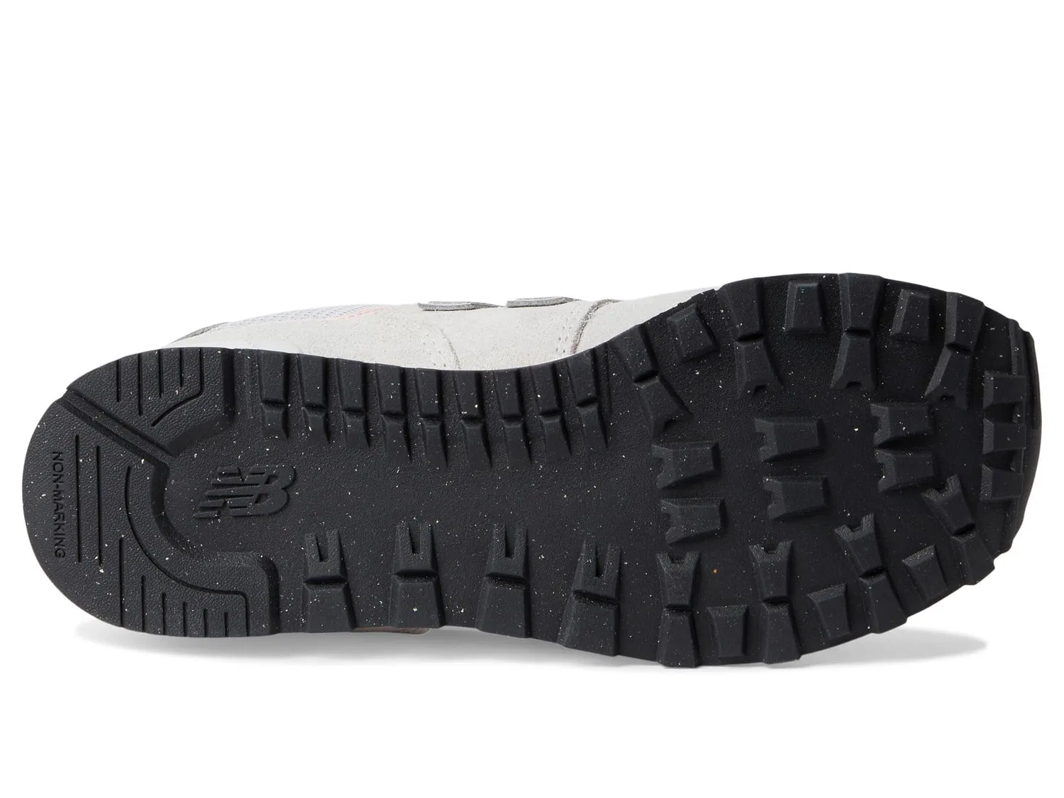 Детские кроссовки для девочек с принтом New Balance 574 Core, Light Pink — фото 4
