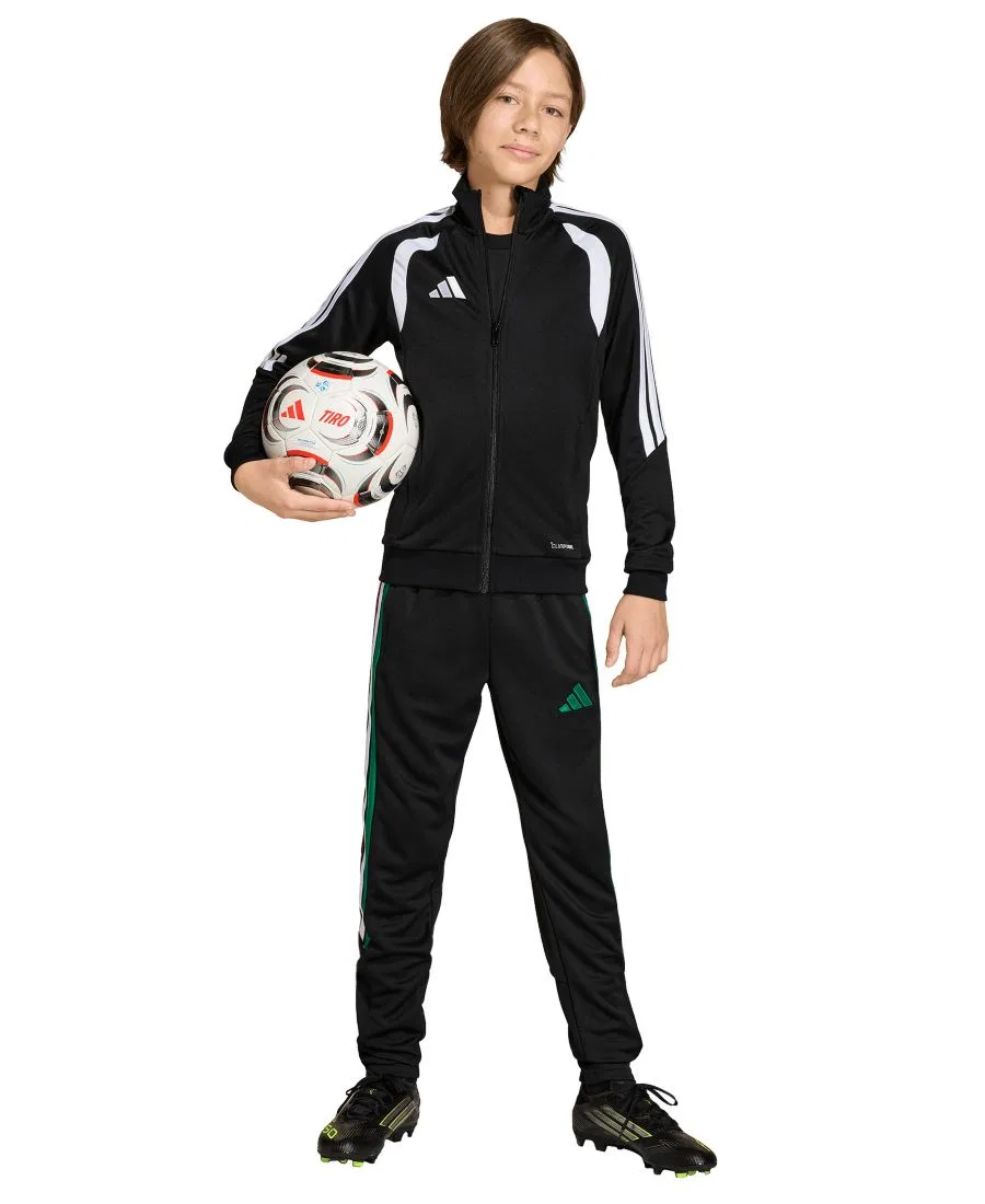 Тренировочные брюки Tiro 26 League с застежкой на шнурке adidas, Black — фото 2