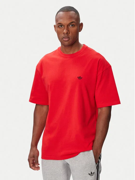 Футболка loose fit Trefoil Essentials Adidas, красный