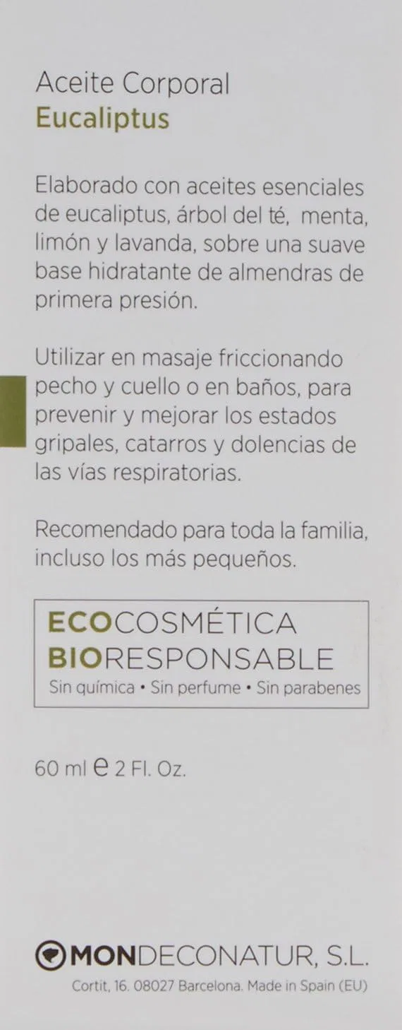 Масло для тела Eucalyptus 60 ml, MON — фото 3