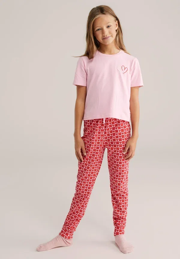 Пижамный комплект из хлопка Set We Fashion, all-over print