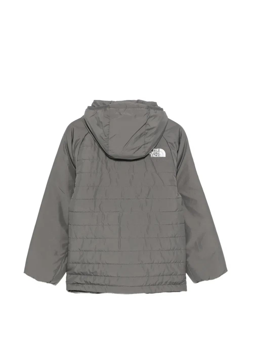 Детская стеганая куртка The North Face B Never Stop с капюшоном The North Face Kids, серый — фото 2