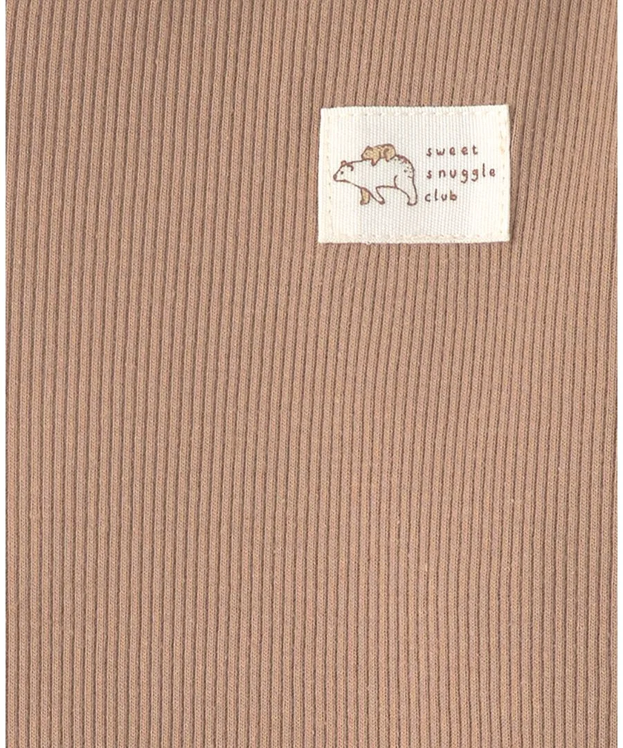 Комплект из боди, кардигана и брюк с ушками медведя 3-предметный Carter's, Brown/Gray — фото 2