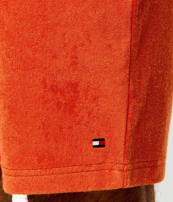 Мужские шорты свободного кроя с длиной до колена Tommy Hilfiger, Arancione — фото 4