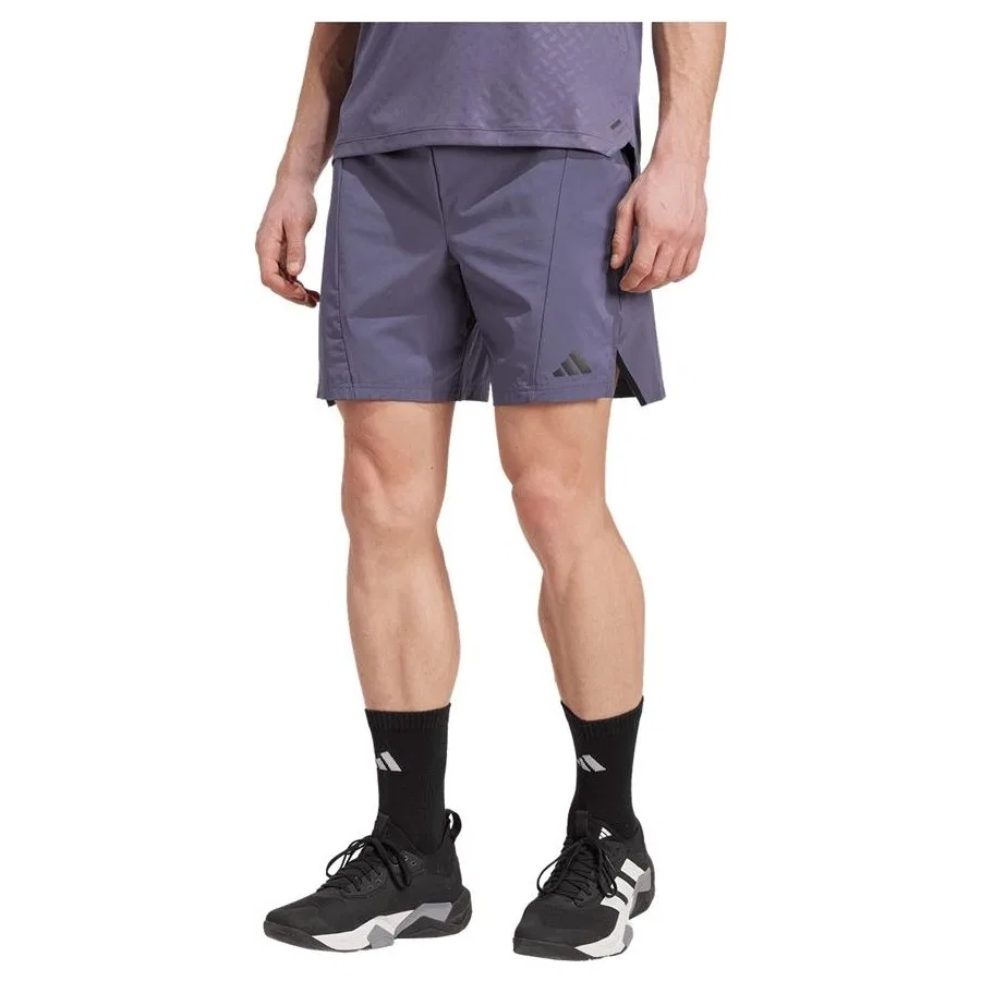 Спортивные шорты с принтом D4T Short adidas, Фиолетовый — фото 2
