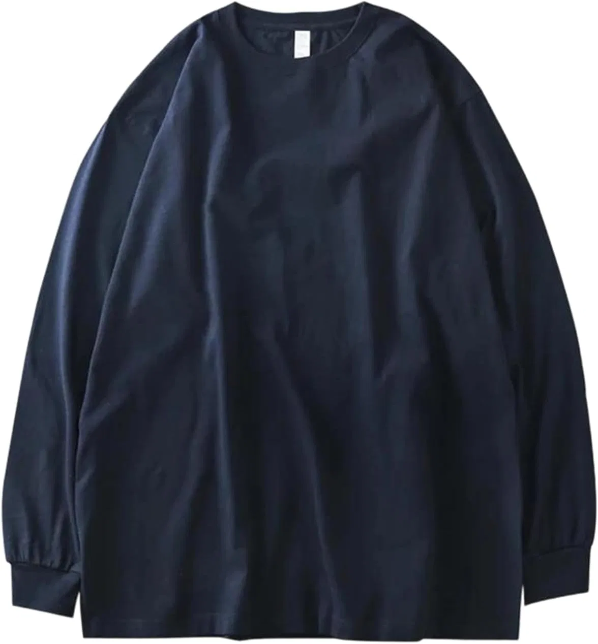 Мужская классическая футболка с длинным рукавом Generic, Navy Blue