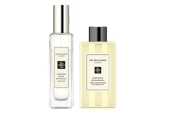 Женский набор ароматов English Pear & Freesia и Lime & Basil Citrus, Jo Malone London, 30 мл + 100 мл, Black