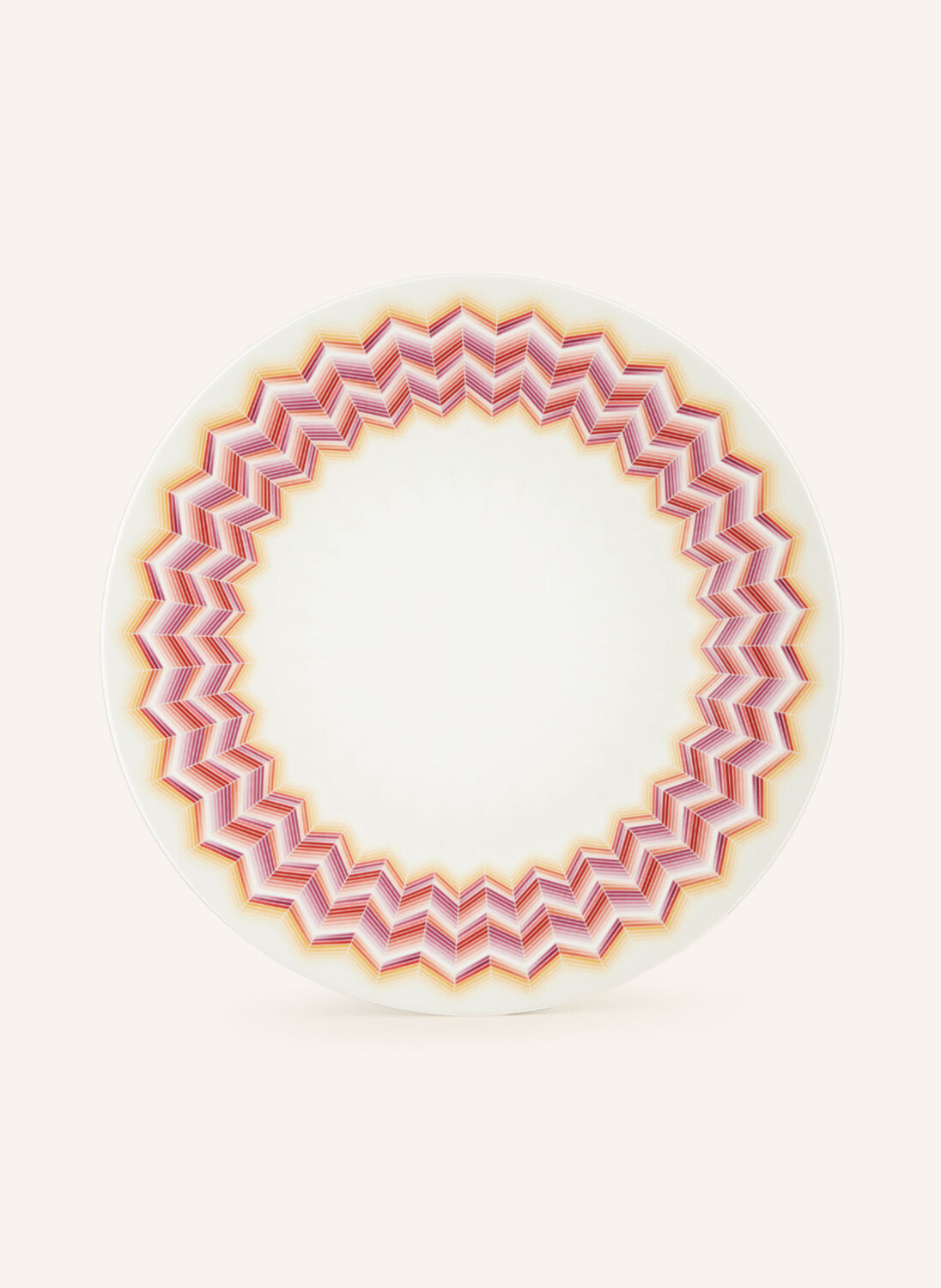 

Тарелка обеденная баночка, диаметр: 32 см. Missoni Home, бежевый
