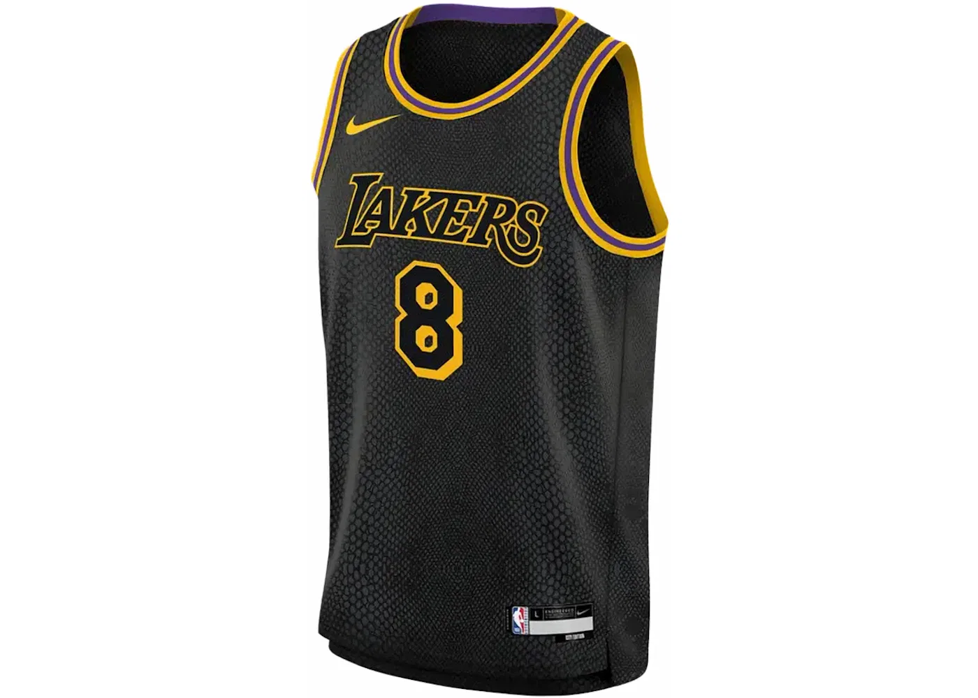 Детская баскетбольная джерси с принтом Kobe Mamba Mentality Nike, Black