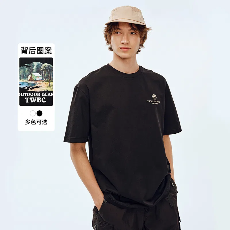 Детская футболка CleanFit Unisex Teenie Weenie Men, Black — фото 4