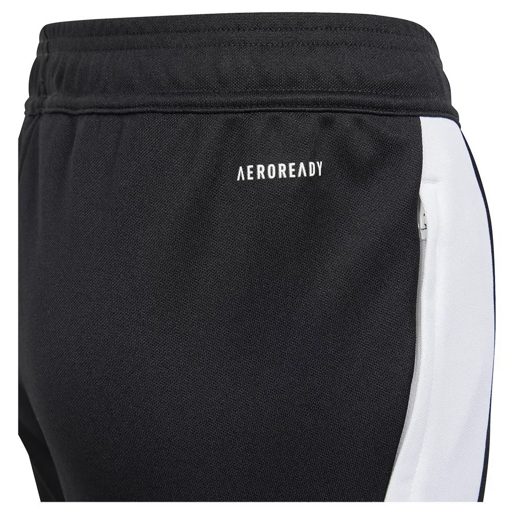 Детские спортивные штаны для девочек с технологией AEROREADY Tiro24 Adidas, Black — фото 3