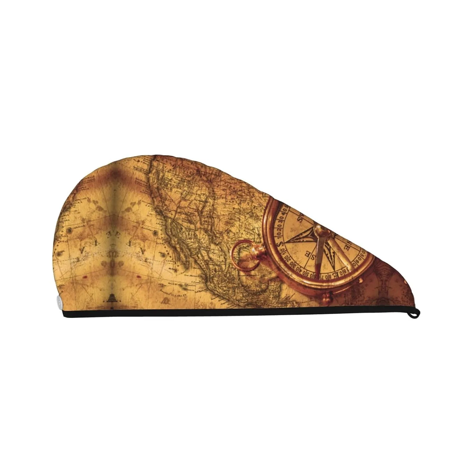Шапочка для душа Coral Fleece, OCELIO, Один размер, Law of Compass Navigation