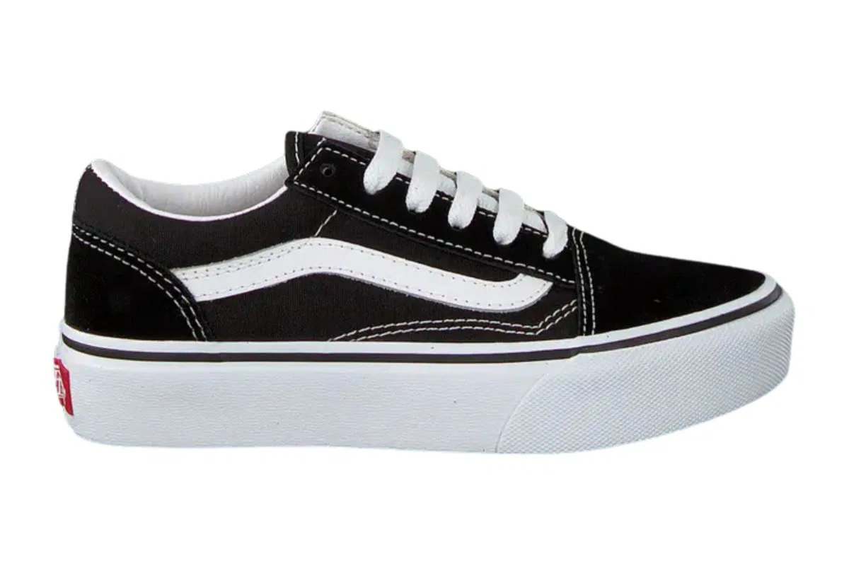 Детские кеды Vans Old Skool Plat, Черный — фото 2