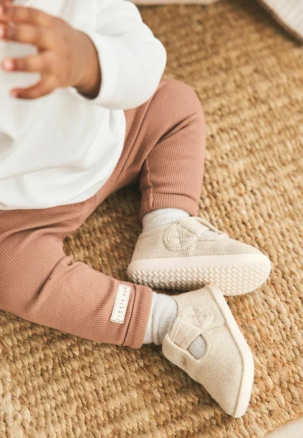 Ботинки на липучке с круглым носом Crawler T-bar Baby Shoes Next, Navy, нейтральный