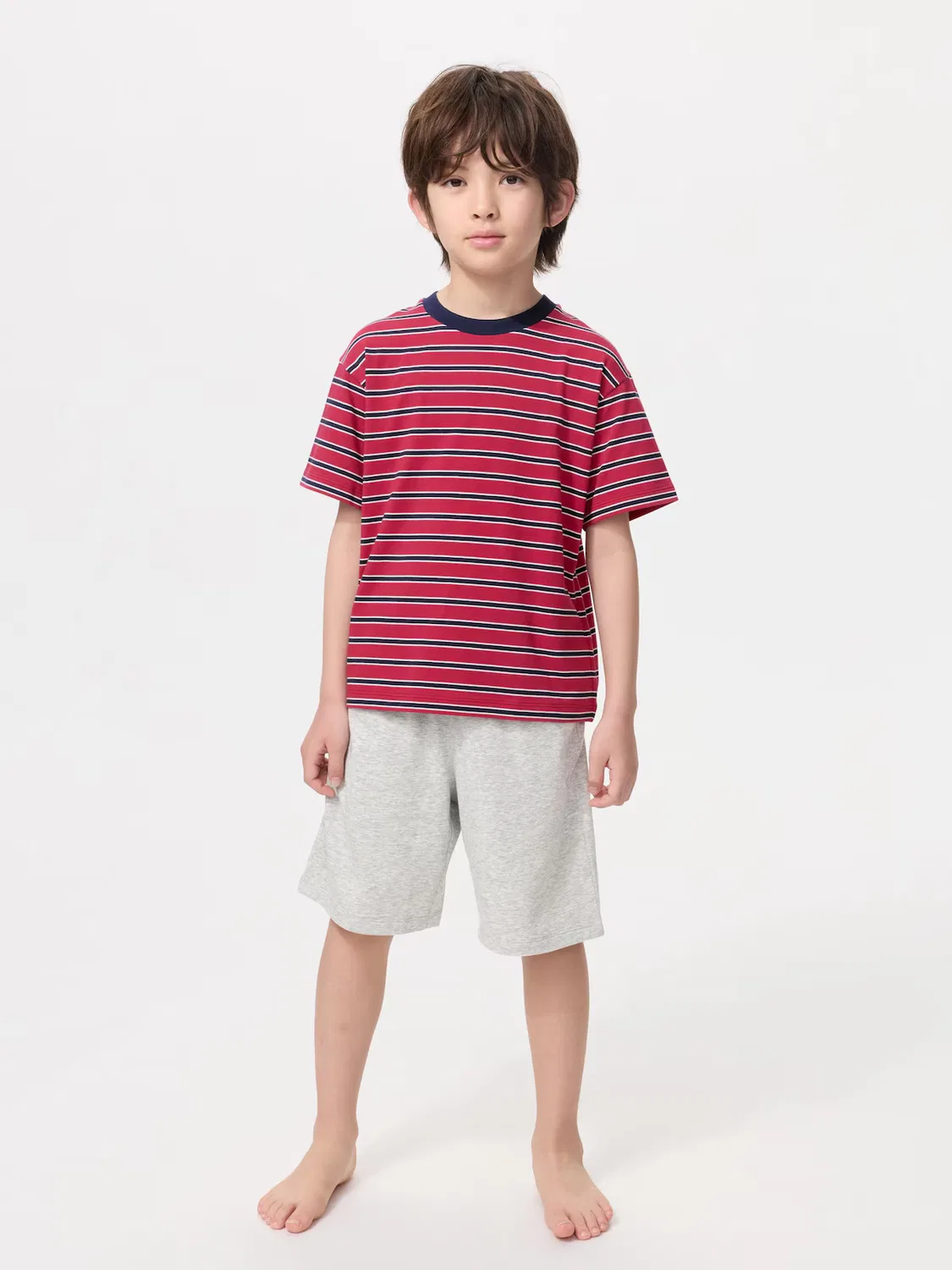 Набор одежды Uniqlo airism, хлопковый, красный