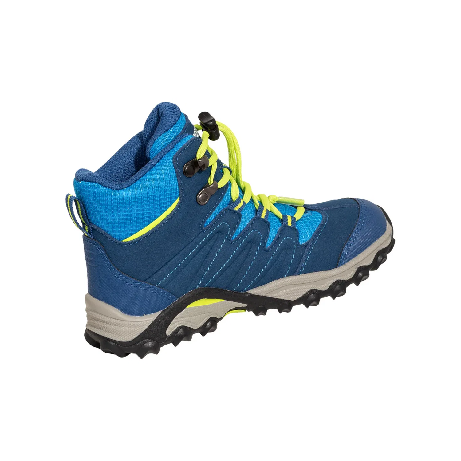 Детские зимние ботинки с мембраной Gore-Tex Arigo Junior Mid GTX Meindl, Navy Blue/Yellow — фото 4