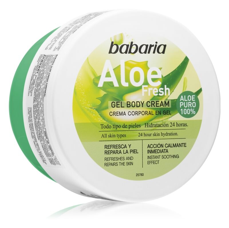 

Увлажняющий гель для тела для всех типов кожи Babaria Aloe Vera