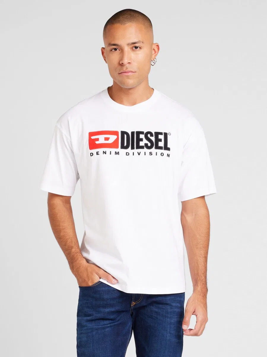 Рубашка DIESEL 'T-Boxt-Div' белого цвета — фото 2