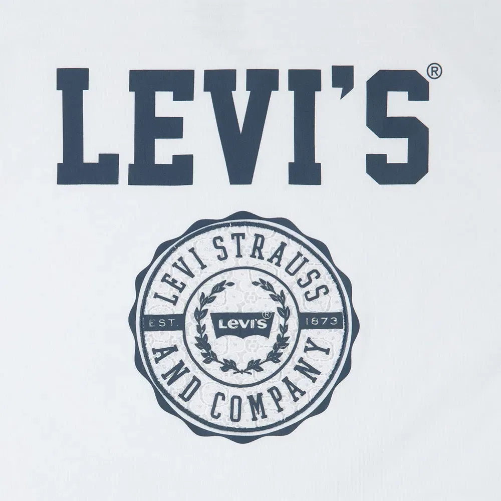 Футболка с коротким рукавом Sporty Levi's, белый — фото 4