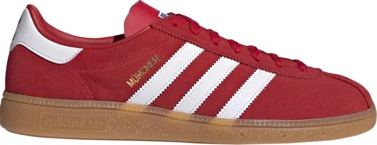 

Кроссовки Adidas Munchen 'Scarlet Gum', красный