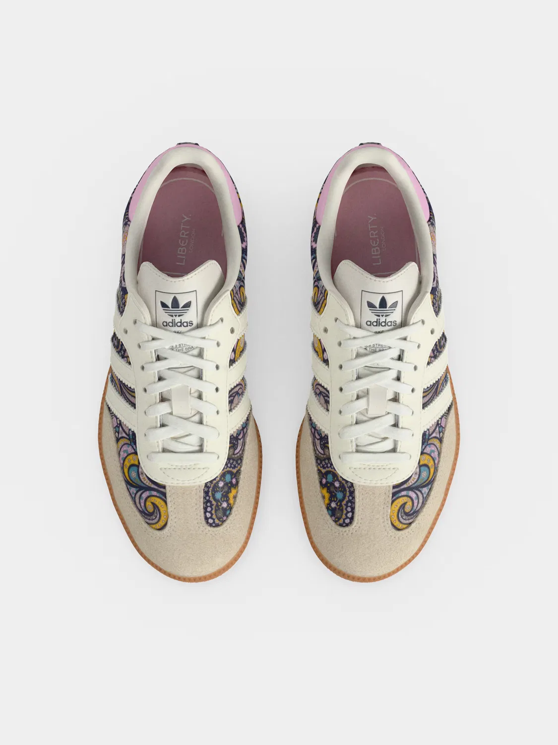 Кроссовки Adidas Originals Samba белого цвета — фото 4