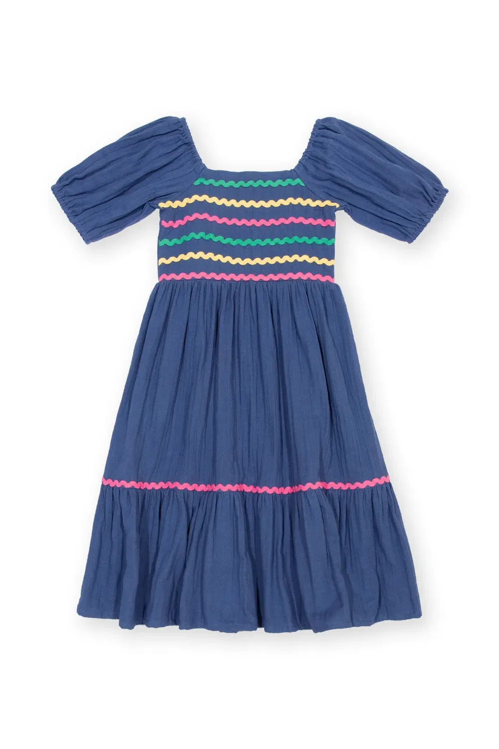 Платье с отделкой Ric Rac Kite, Navy