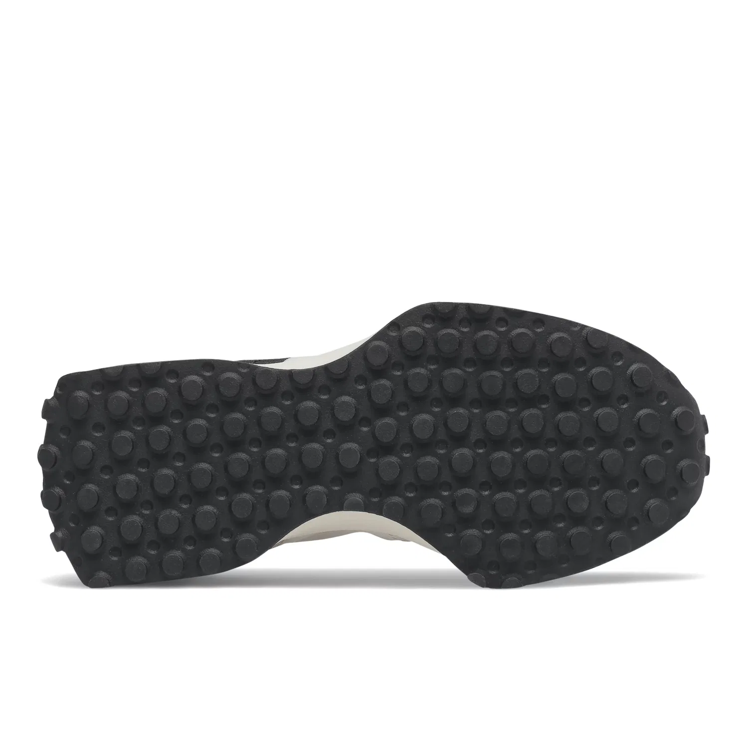Детские кроссовки New Balance 327 Bungee с шнуровкой-фиксатором, Silver Birch With Black — фото 4