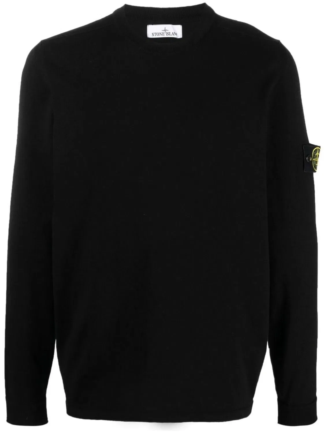Stone Island Джемпер с круглым вырезом, черный