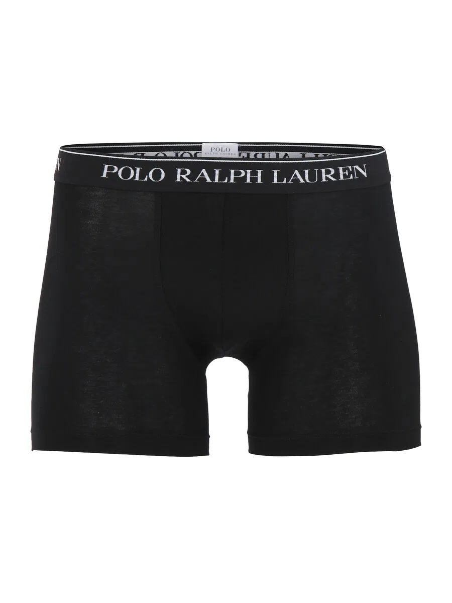 Боксерские шорты Polo Ralph Lauren черного цвета — фото 2
