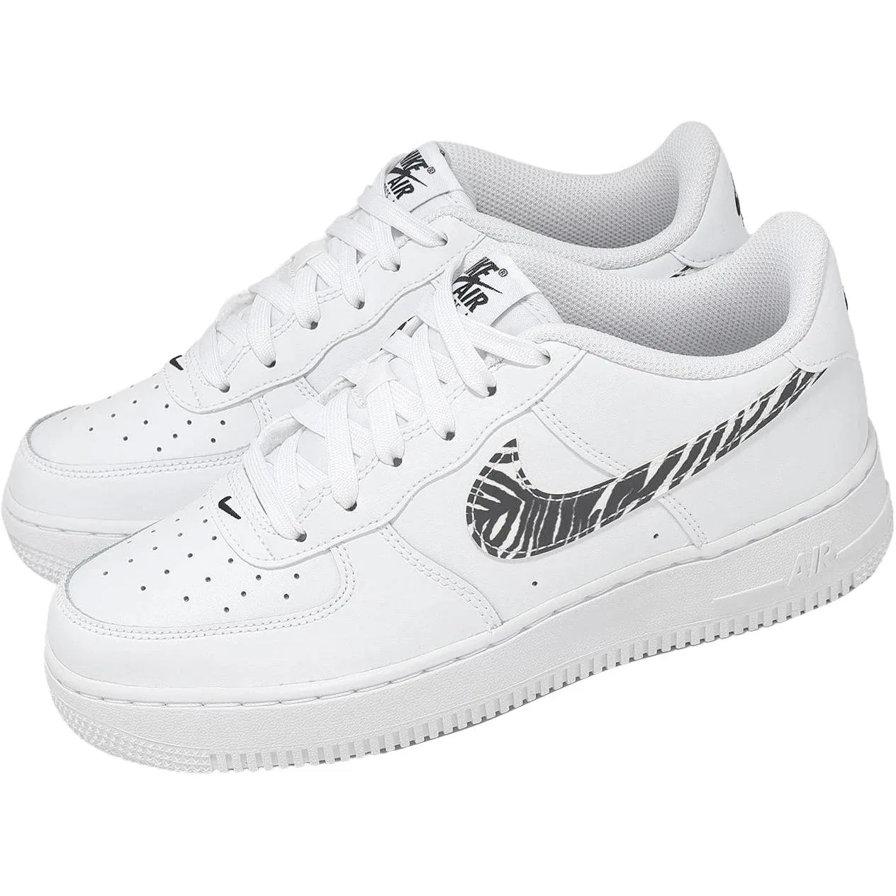 Детские кроссовки для скейтбординга Air Force 1 Nike, White — фото 4