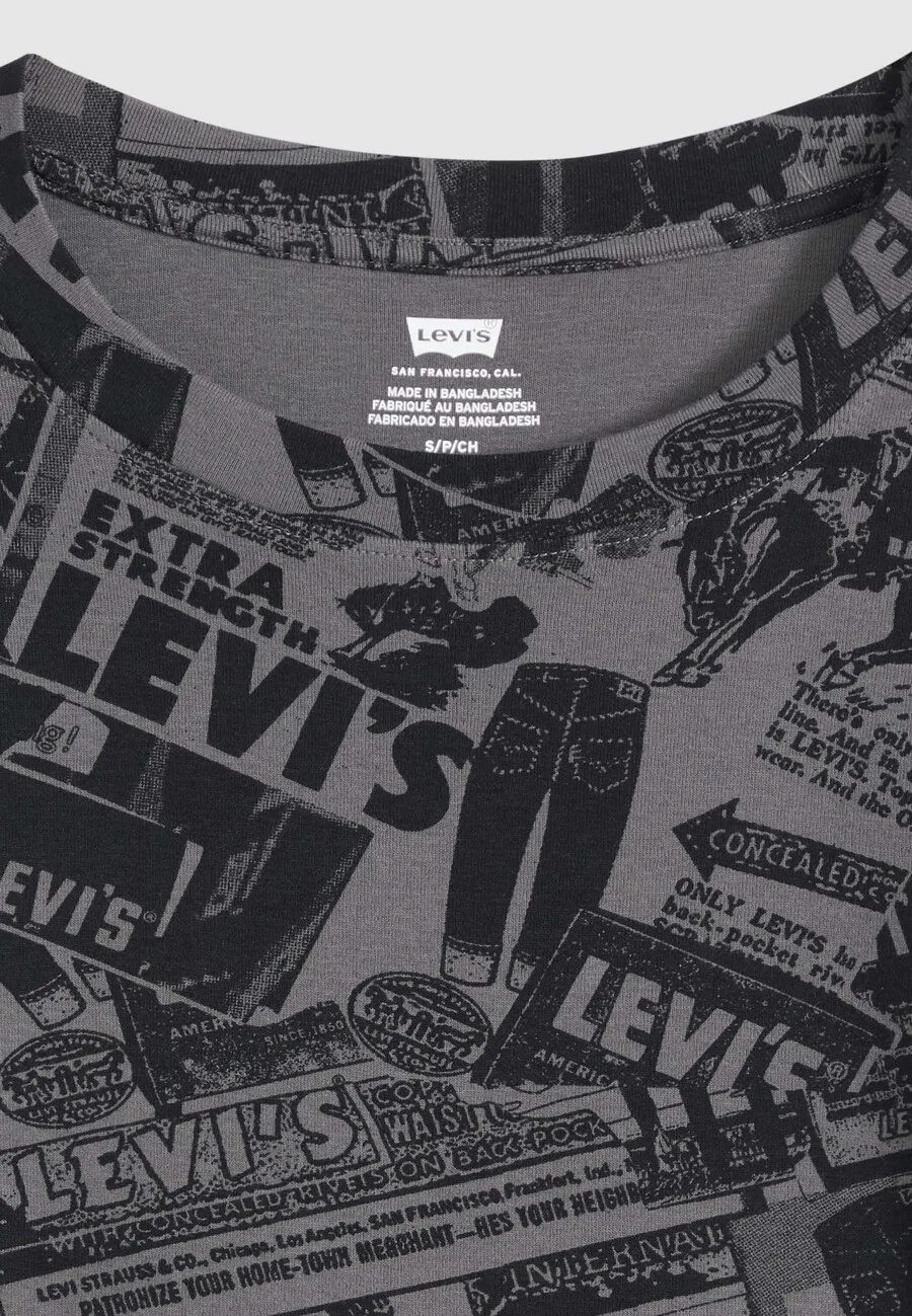 Топ LEVI'S 'ESSENTIAL' темно-серого цвета — фото 2