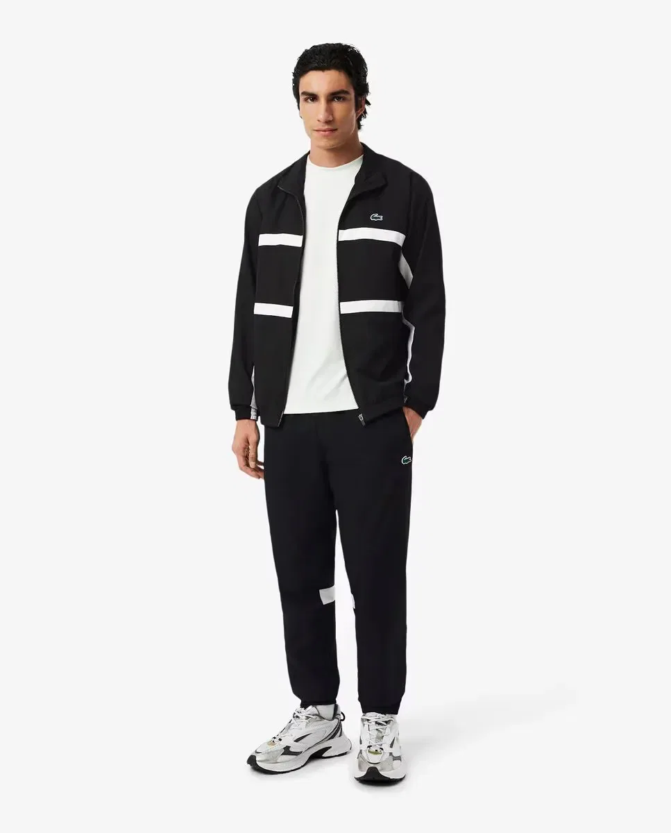 Мужской спортивный костюм с принтом Lacoste, Negro