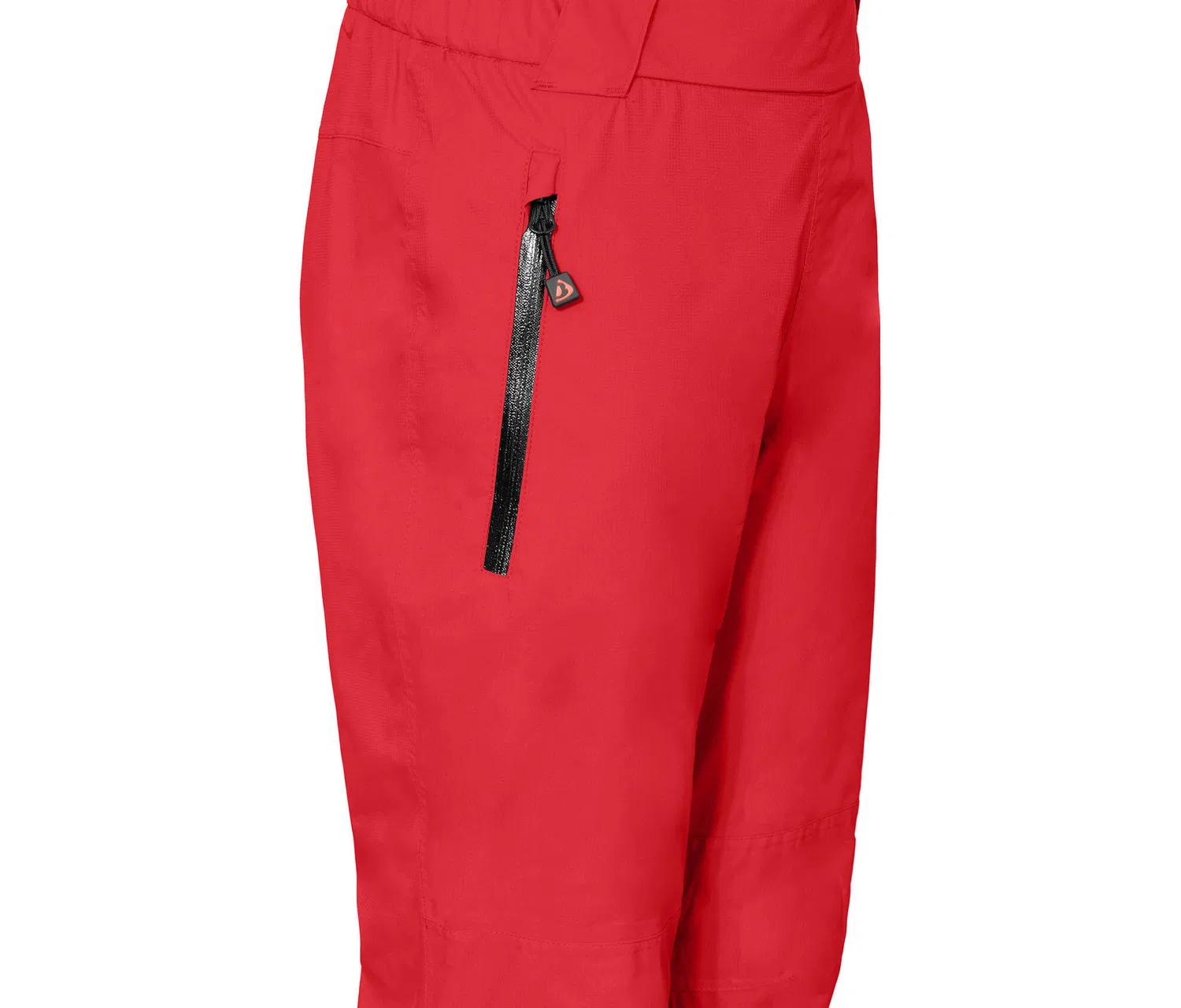 Детские дождевые штаны с эластичным поясом Regenhose Bergson, Rot — фото 3