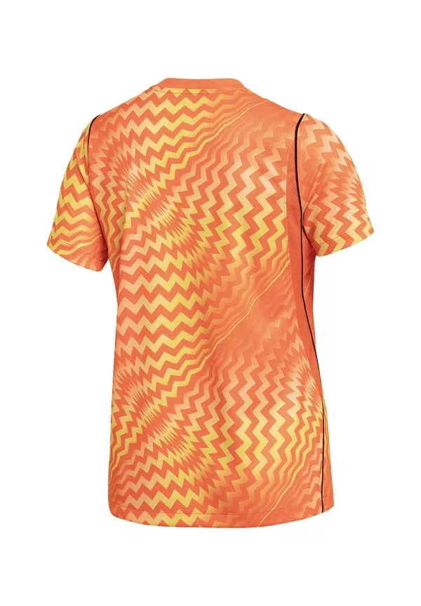 Футболка вратарская дышащая Goalkeeper jersey Nike Performance, желто-черный — фото 2