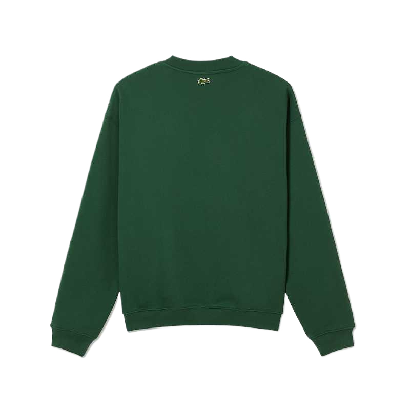 Флисовая толстовка с вышивкой heritage LACOSTE, коричневый — фото 3