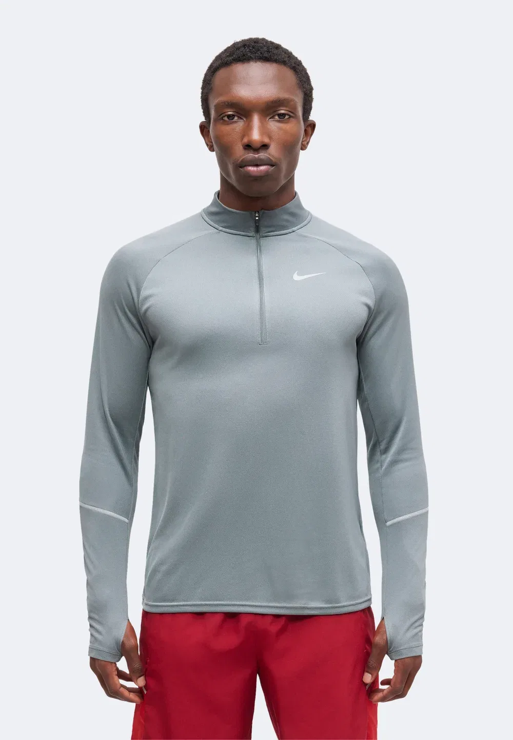 Милер - футболка с длинными рукавами Nike Performance, Smoke Grey