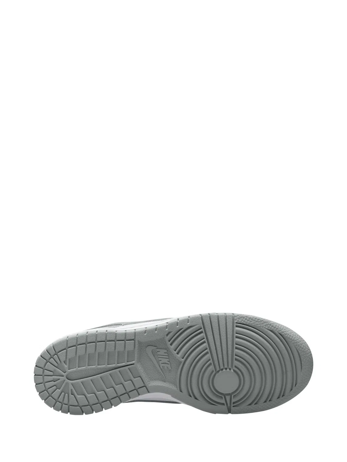 Кроссовки Nike Dunk Low, серо-белые — фото 4