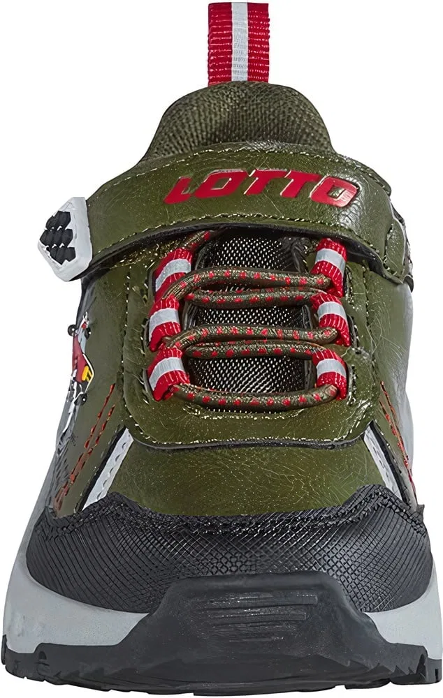 Кроссовки низкие детские Rekato Flashlight Shoes Lotto, зеленый — фото 3