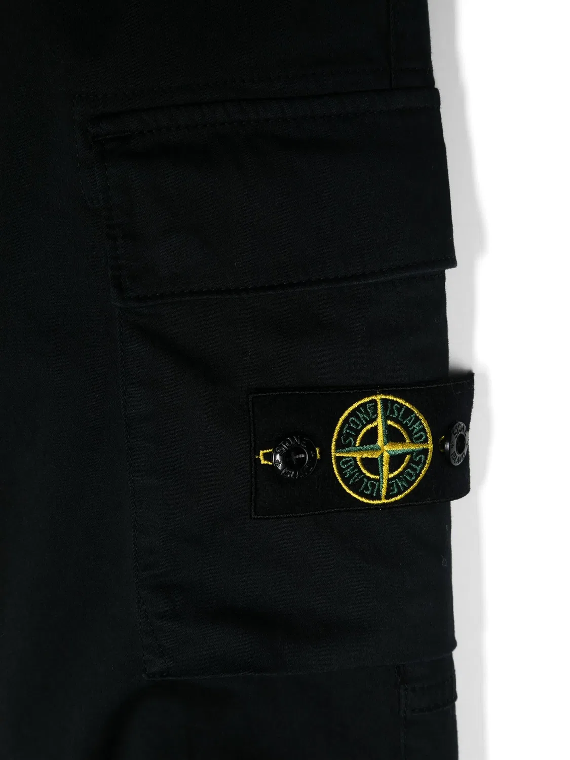 Stone Island Брюки с tapered кроем и значком компаса — фото 2