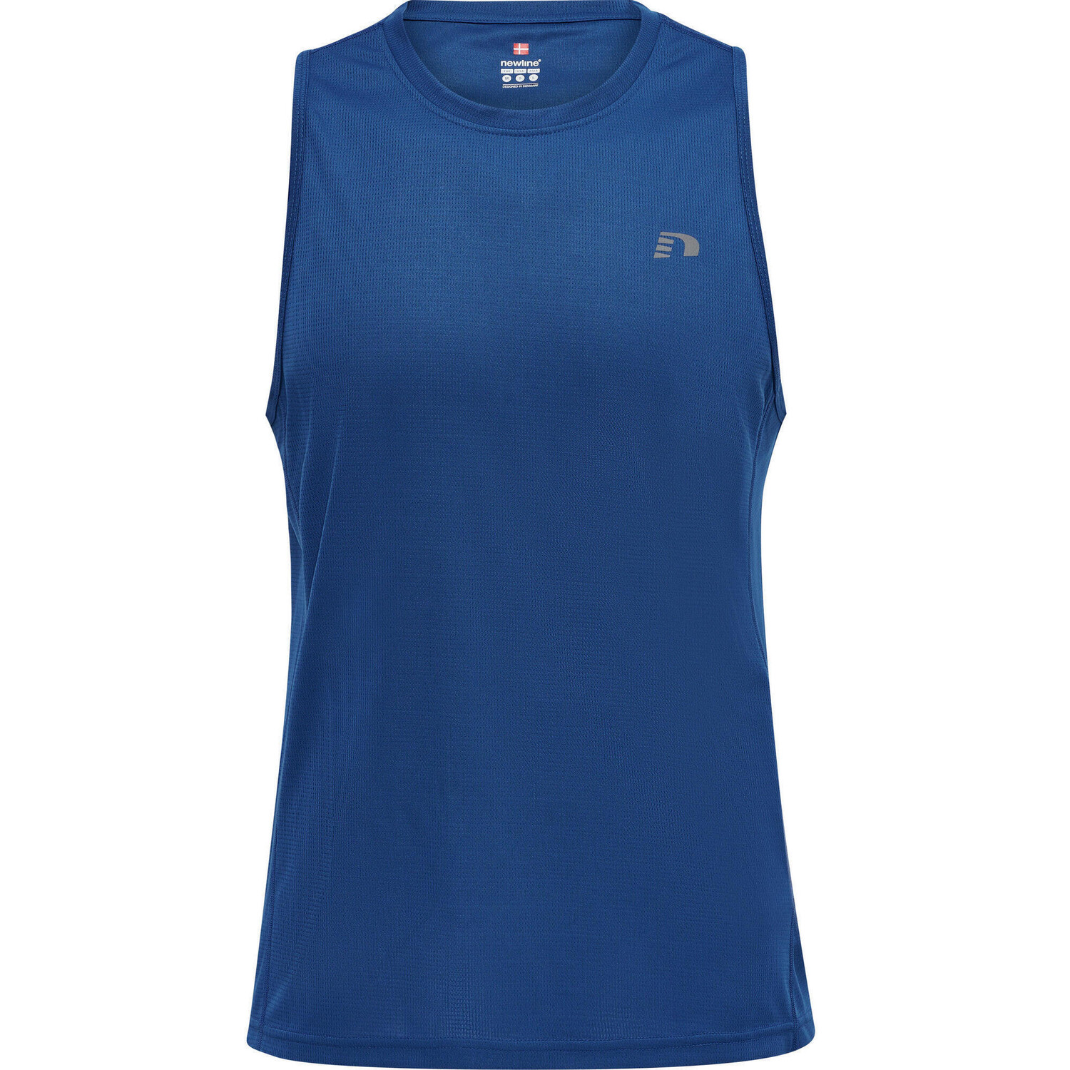 

Мужская футболка Core Running Singlet S/L Men NEWLINE, синий