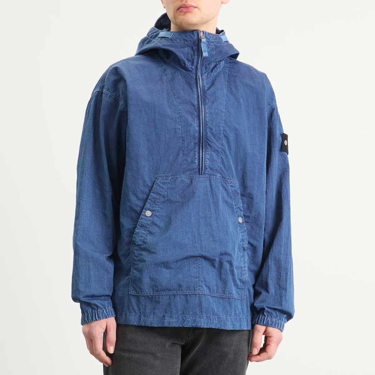 Парка Marmo Denim Research Nylon Indigo-Tc Stone Island, Indigo — фото 2