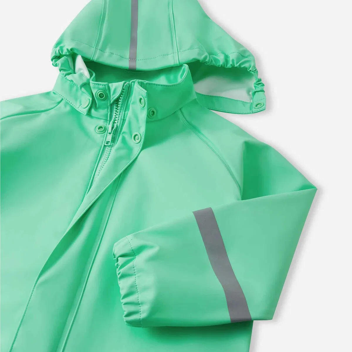 Детский дождевик для мальчиков с капюшоном Lampi Reima, Fresh Mint — фото 4
