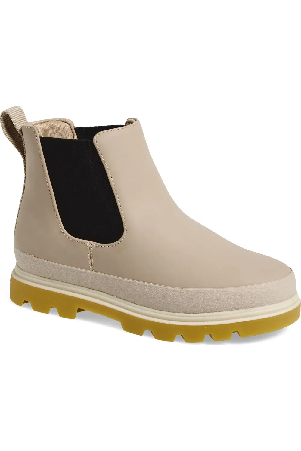 Детские ботинки челси водонепроницаемые Kensington Native Shoes, Flax Tan/Brown/White