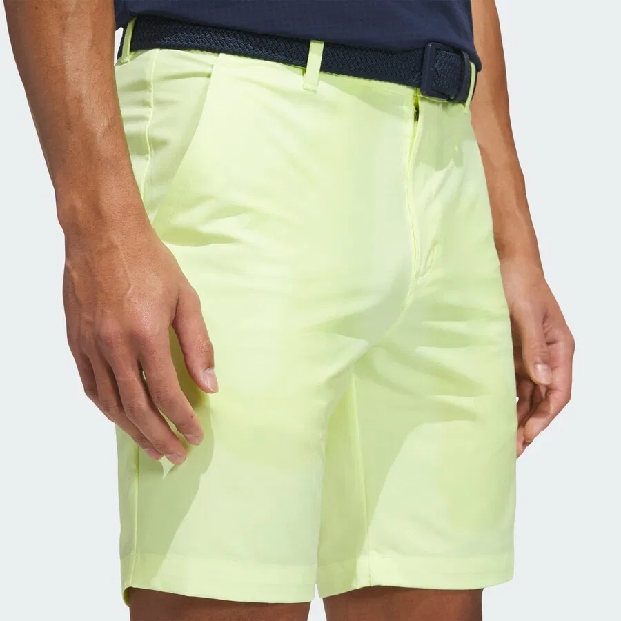 Спортивные шорты ADIDAS PERFORMANCE Regular Workout Pants 'Ultimate365' лимонно-желтого цвета — фото 4