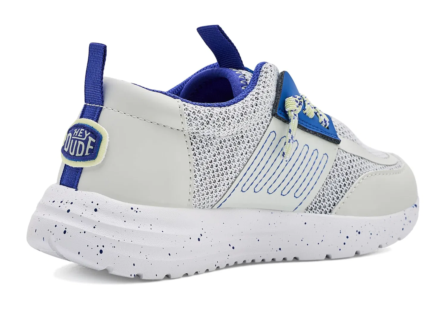 Кроссовки Sirocco Play Stretch Sox (для малышей) Hey Dude Kids, Grey/Multi — фото 4