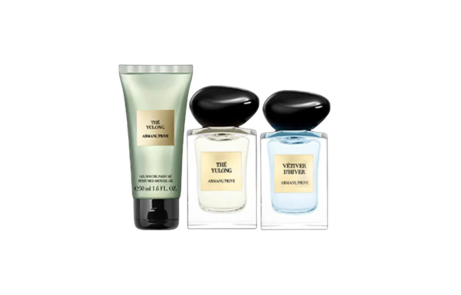 Парфюмерный набор Giorgio Armani Jade Dragon Tea, 50ml+7.5ml+7.5ml