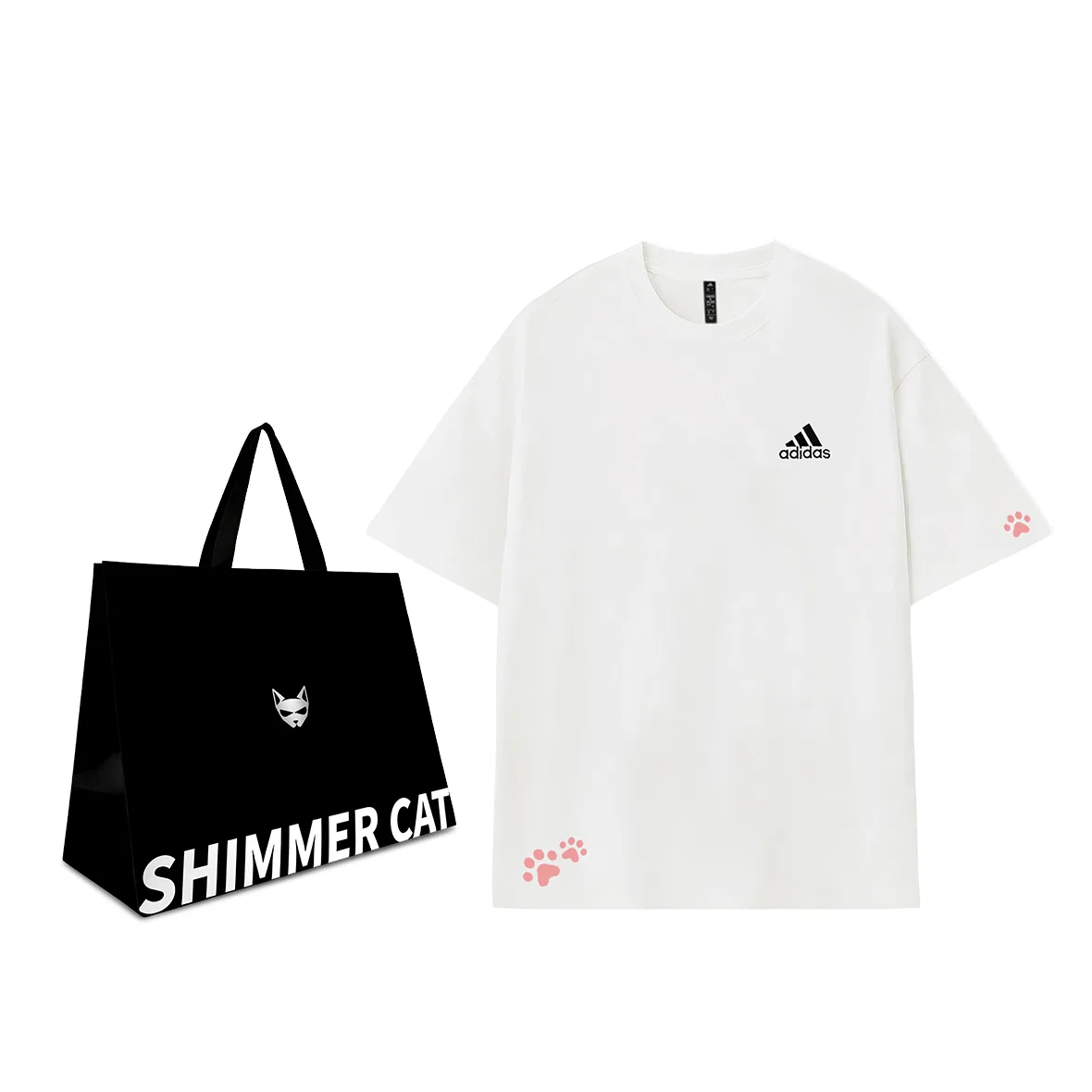Женская футболка с принтом Premium Edition-Black Adidas