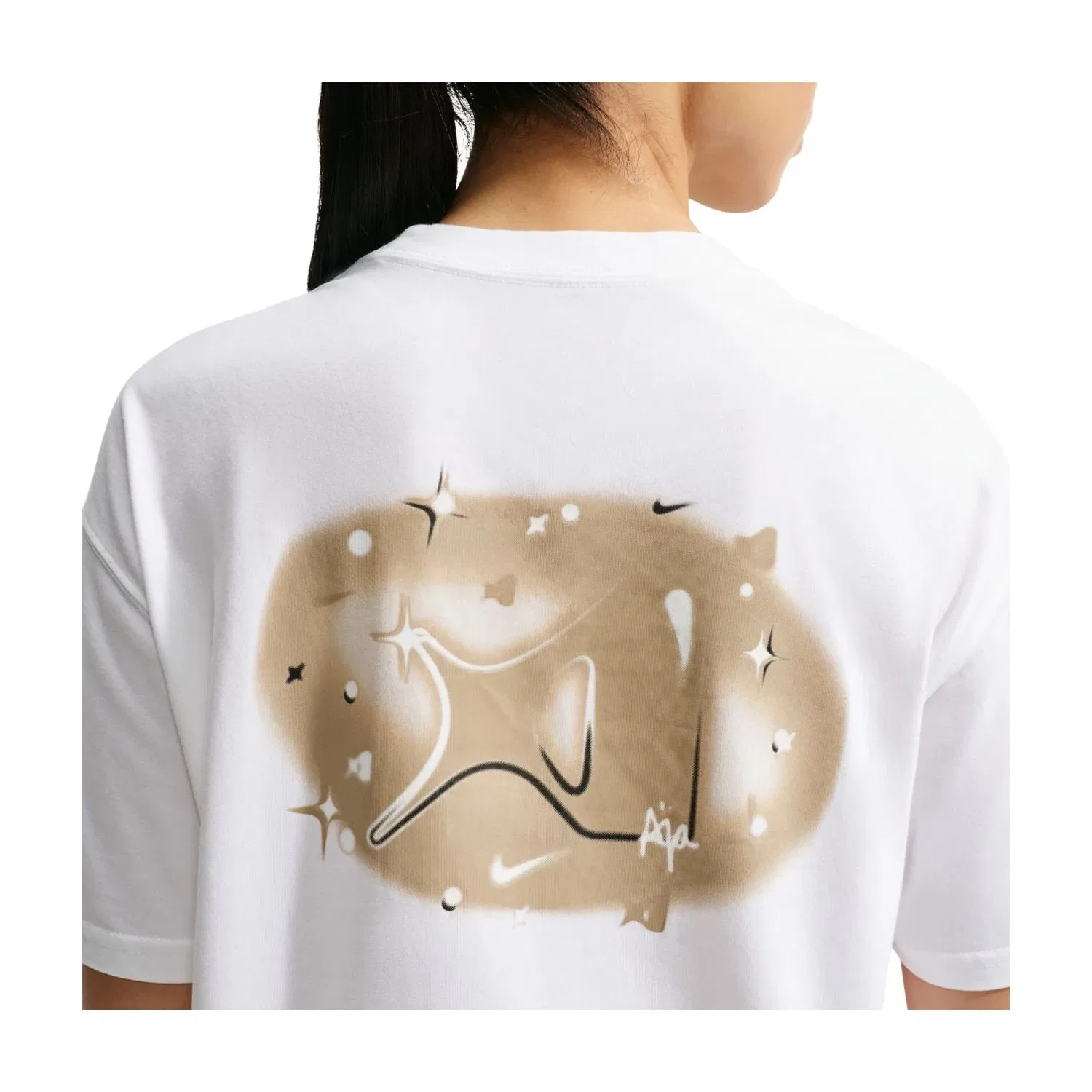 Мужская футболка Dri-FIT A'Ja Wilson Nike, белый — фото 3