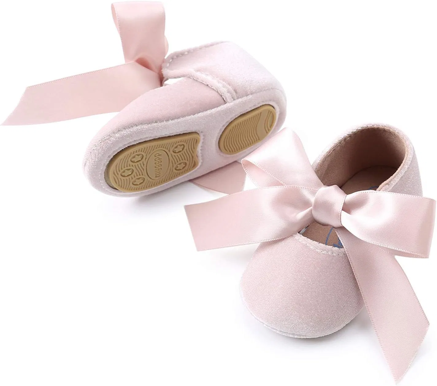 Детские туфли Мэри Джейн для девочек KIDSUN, Light Pink